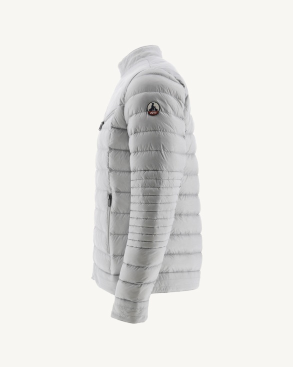 Soft Grey David Puffer Jacket Jott UK