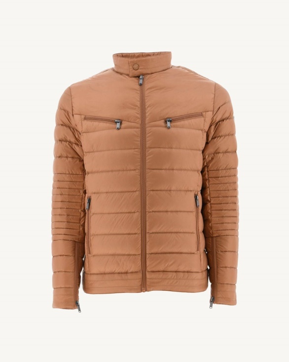 Jott UK Camel David Puffer Jacket