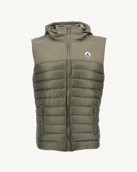 Army Sleevless Down Jacket Stan Jott UK