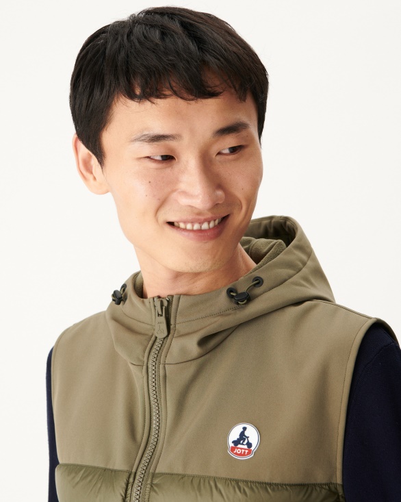Army Sleevless Down Jacket Stan Jott UK