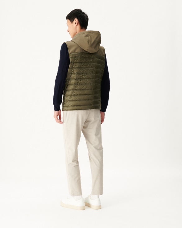 Army Sleevless Down Jacket Stan Jott UK