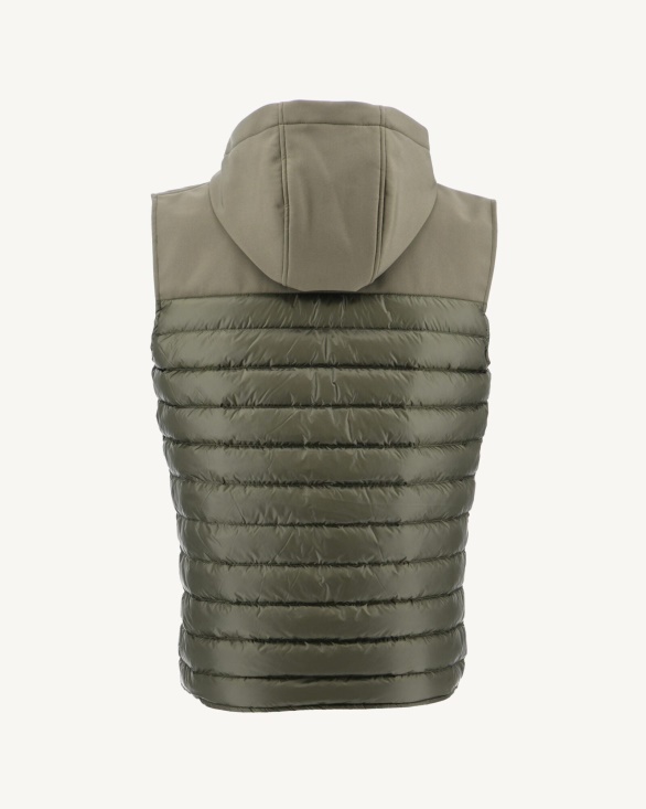 Army Sleevless Down Jacket Stan Jott UK