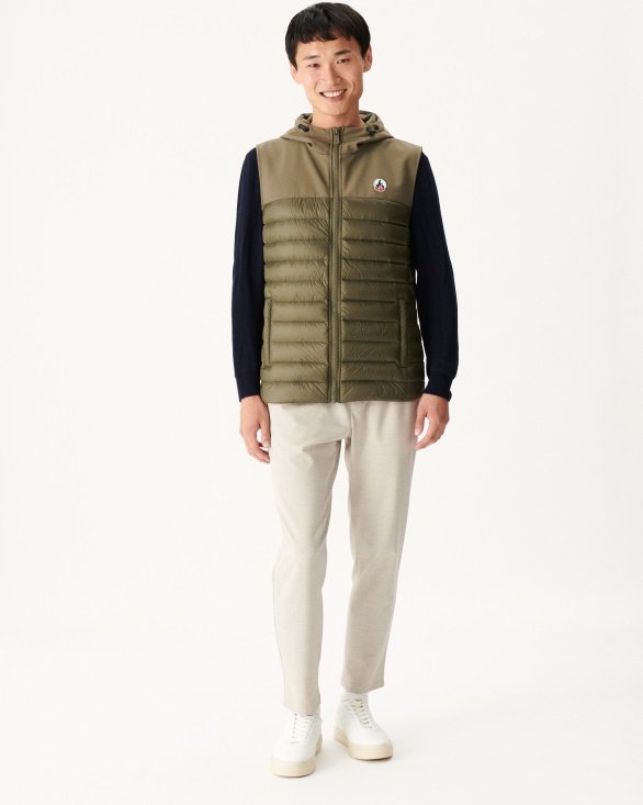 Army Sleevless Down Jacket Stan Jott UK