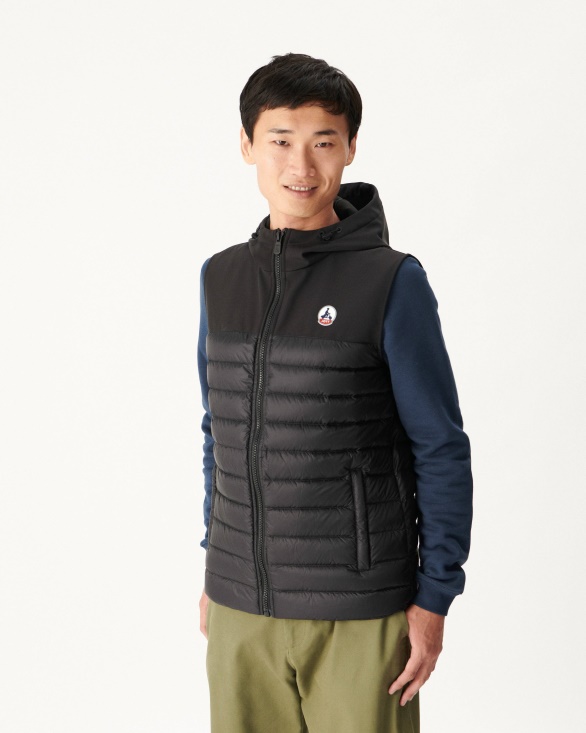 Jott UK Noir Sleevless Down Jacket Stan