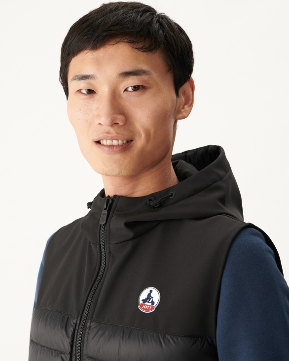 Jott UK Noir Sleevless Down Jacket Stan