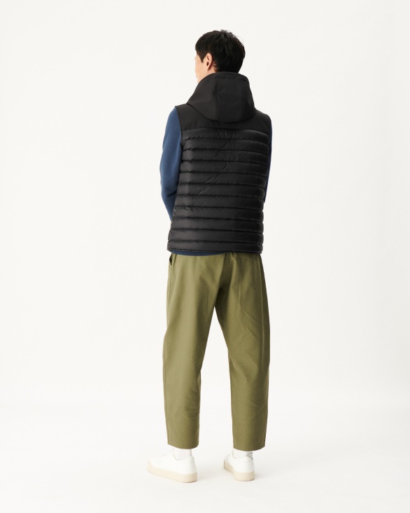 Jott UK Noir Sleevless Down Jacket Stan