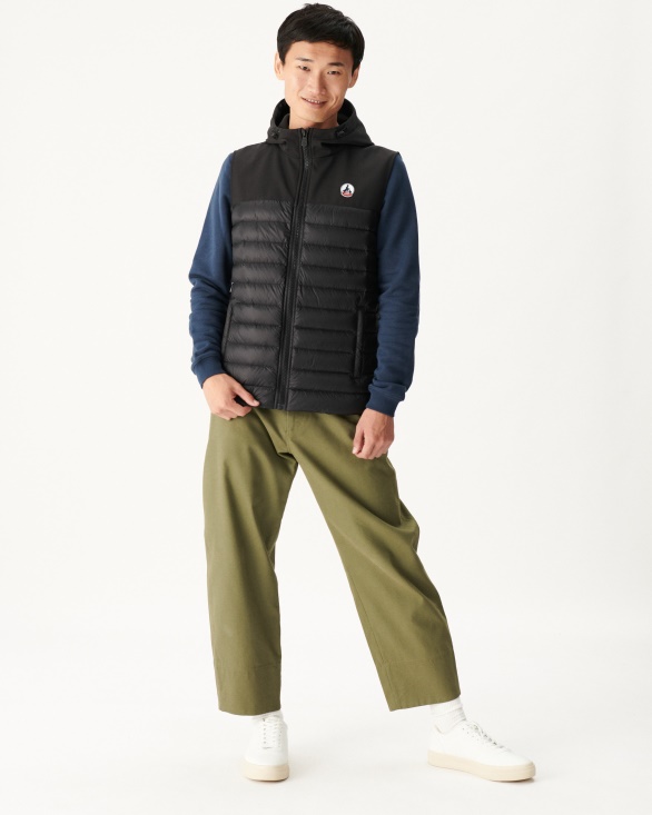 Jott UK Noir Sleevless Down Jacket Stan