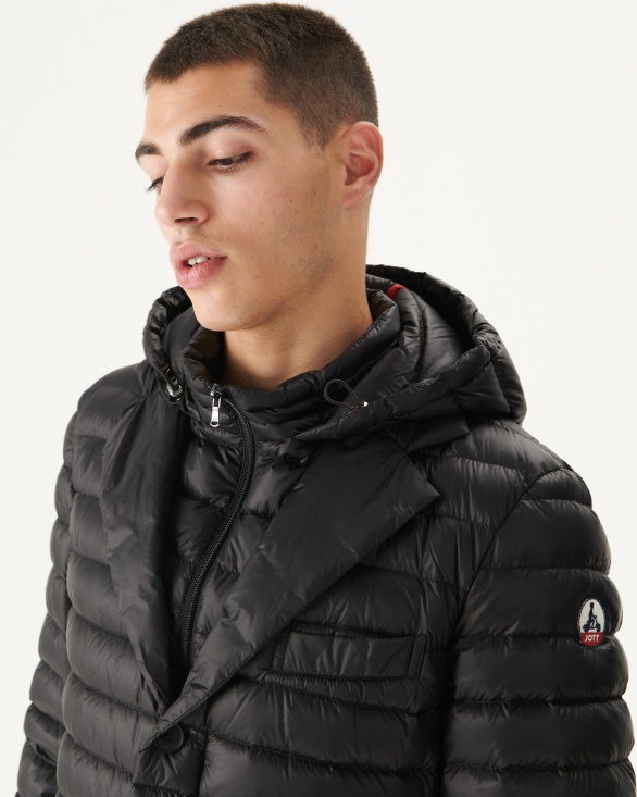 Noir Down Jacket Valentin Jott UK