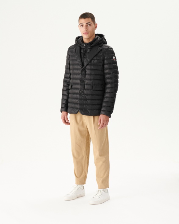 Noir Down Jacket Valentin Jott UK
