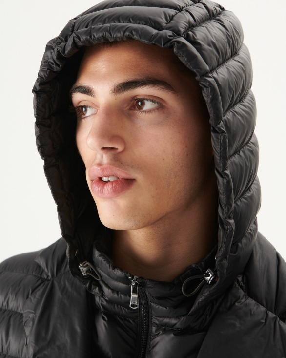 Noir Down Jacket Valentin Jott UK