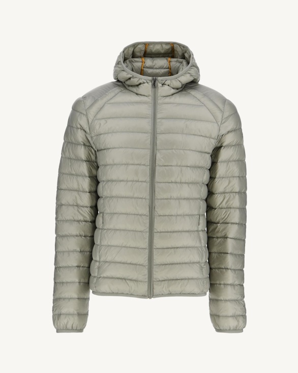Jott UK Lightweight Hooded Down Jacket Sauge Nico