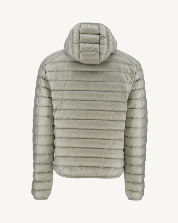 Jott UK Lightweight Hooded Down Jacket Sauge Nico