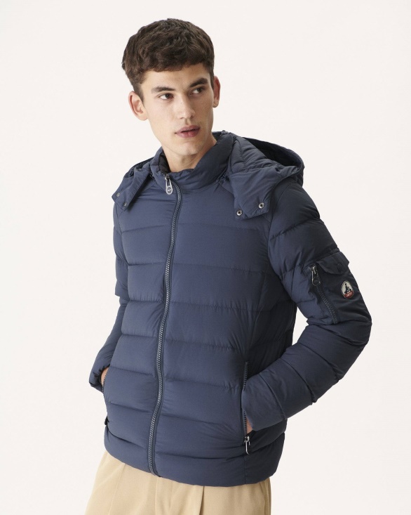 Marine Extreme Cold Hooded Down Jacket Adrien Jott UK