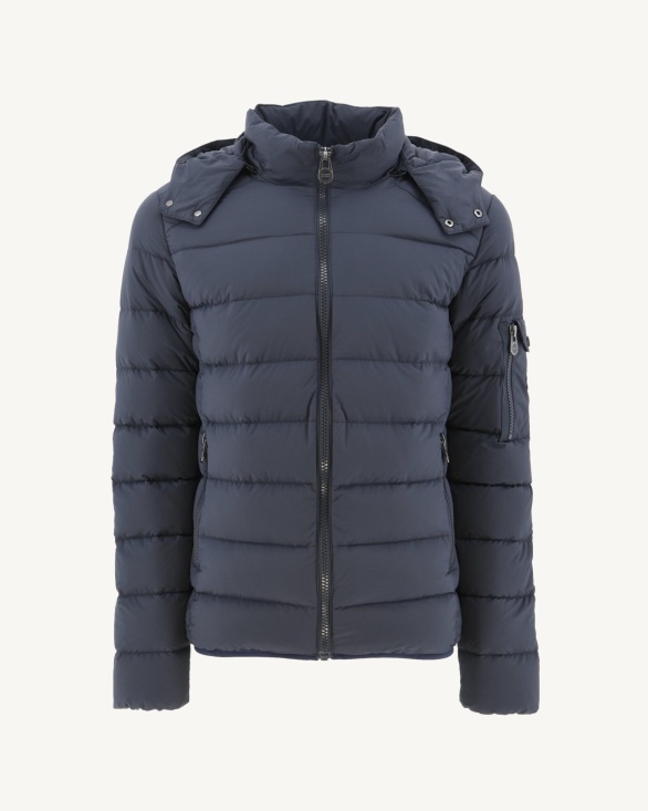 Marine Extreme Cold Hooded Down Jacket Adrien Jott UK