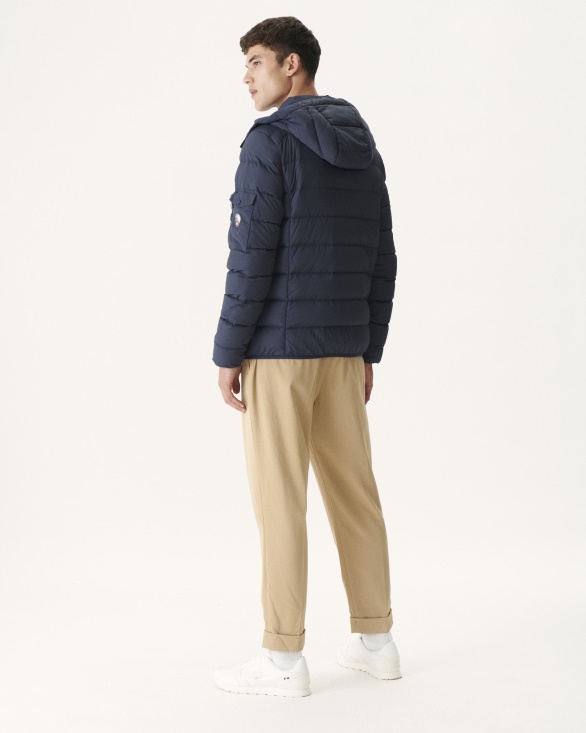 Marine Extreme Cold Hooded Down Jacket Adrien Jott UK
