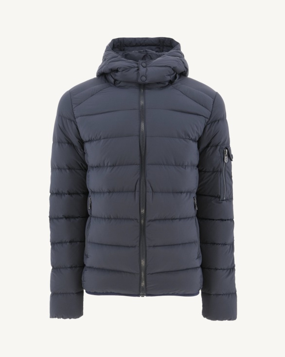 Marine Extreme Cold Hooded Down Jacket Adrien Jott UK