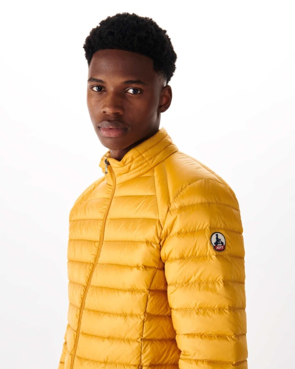 Jott UK Lightweight Down Jacket Moutarde Mat