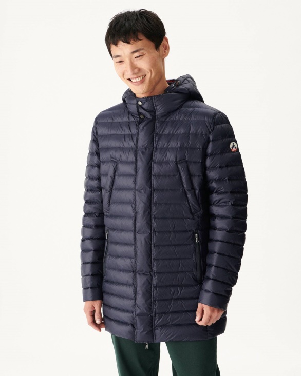 Marine Light Hooded Down Jacket Florent Jott UK