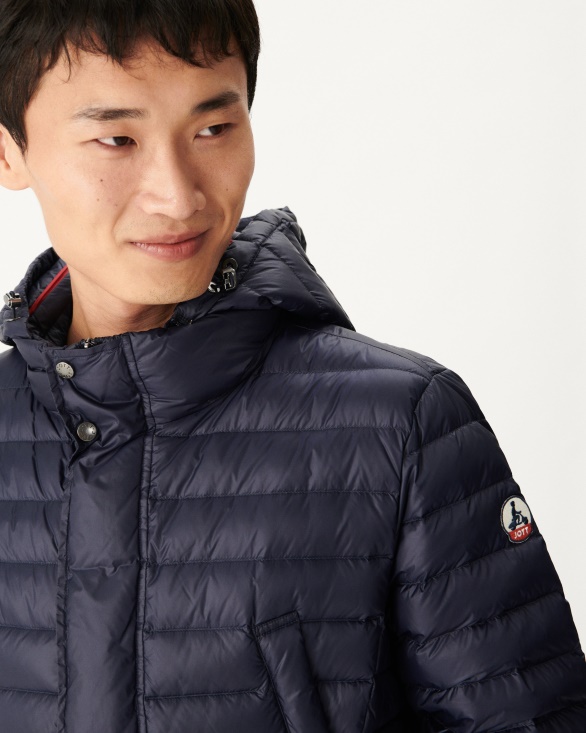Marine Light Hooded Down Jacket Florent Jott UK