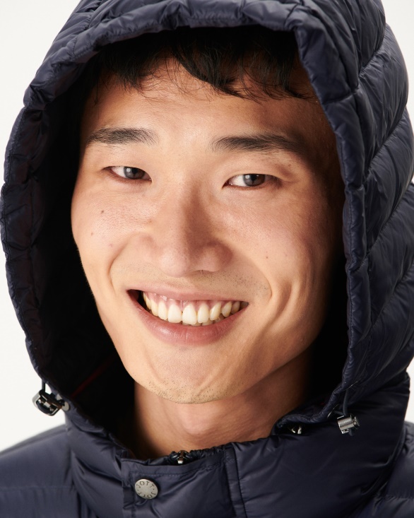 Marine Light Hooded Down Jacket Florent Jott UK