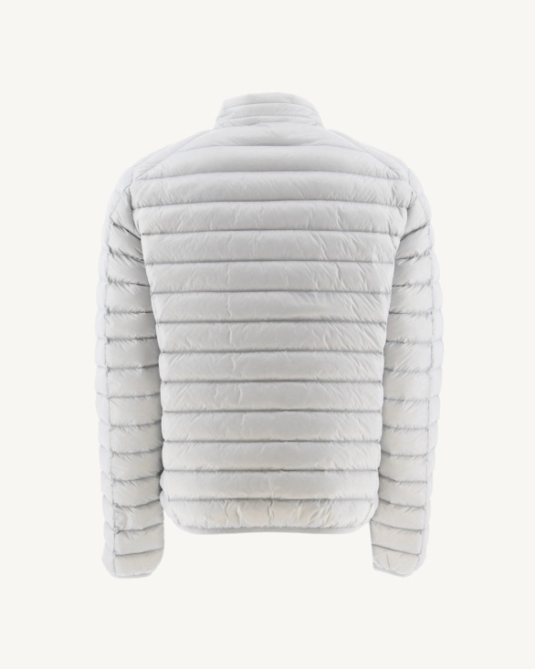 Jott UK Soft Grey Lightweight Down Jacket Mat