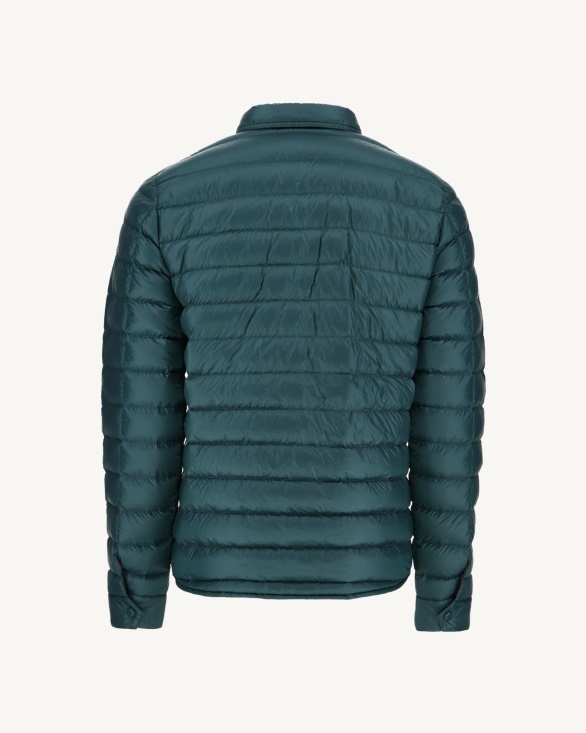 Vert Fonce Light Down Jacket Cris Jott UK