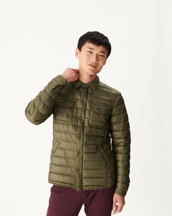 Army Light Down Jacket Cris Jott UK