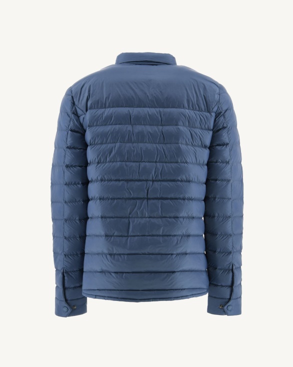 Blue Jeans Cris Lightweight Shirt Collar Puffer Jacket Jott UK