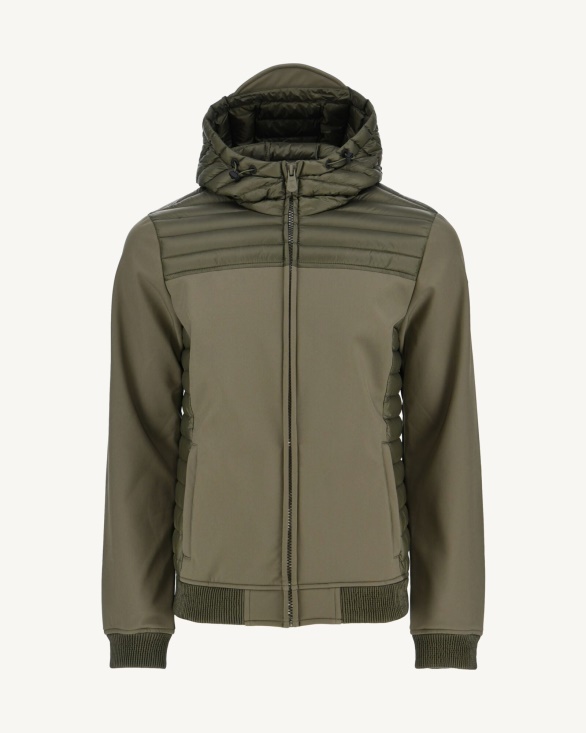 Jott UK Army Hooded Down Jacket Paco