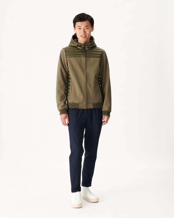 Jott UK Army Hooded Down Jacket Paco