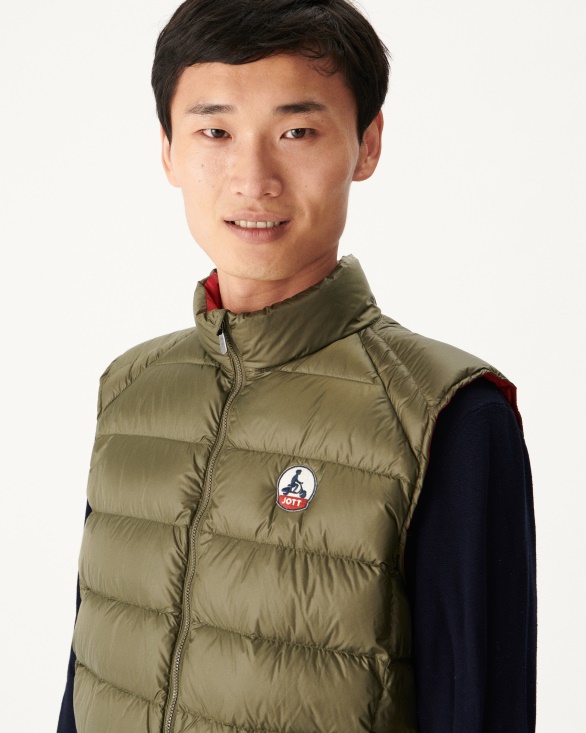 Jott UK Army Extreme Cold Sleevless Down Jacket Tim