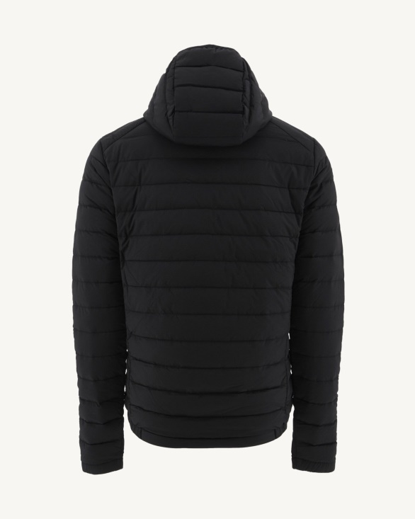 Noir Light Hooded Down Jacket Lenny Jott UK