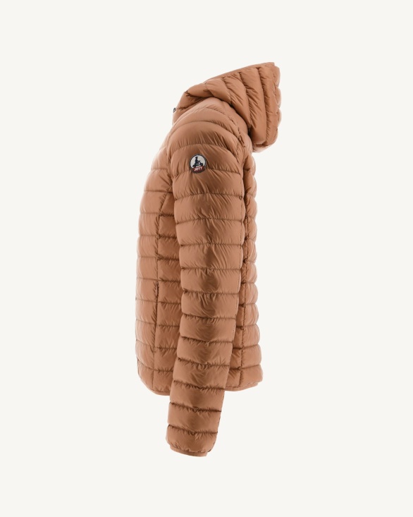 Jott UK Camel Lightweight Down Jacket Nico