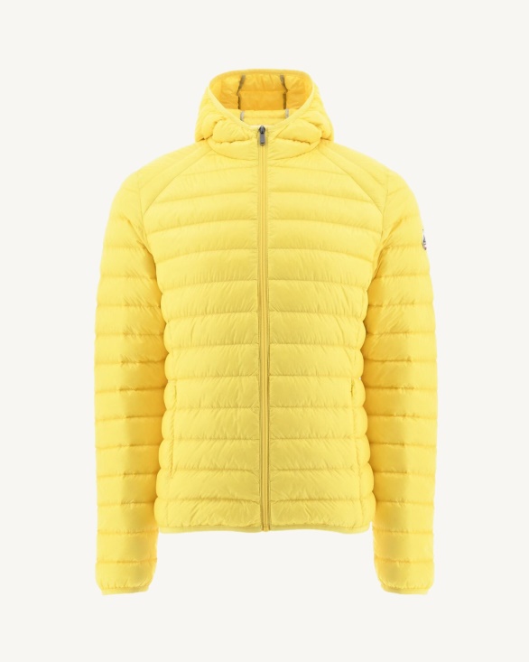 Jott UK Soft Yellow Lightweight Down Jacket Nico
