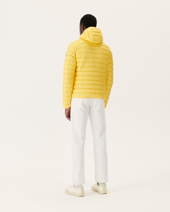Jott UK Soft Yellow Lightweight Down Jacket Nico