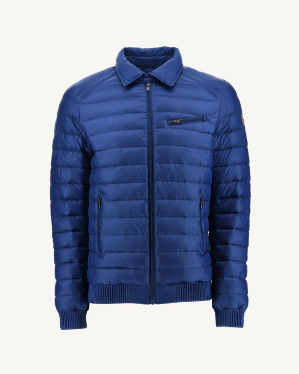 Dark Denim Down Jacket James Jott UK