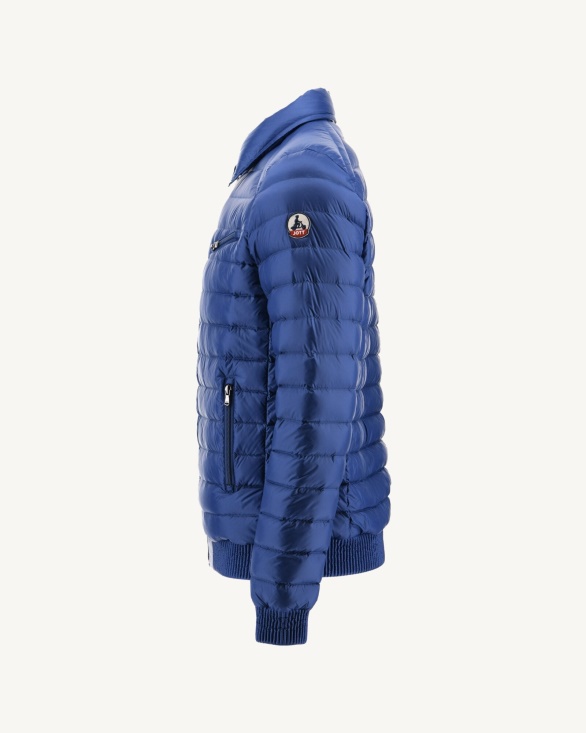 Dark Denim Down Jacket James Jott UK