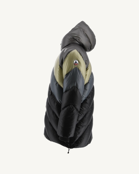 Combo Sauge Extreme Cold Hooded Down Jacket Blaze Jott UK