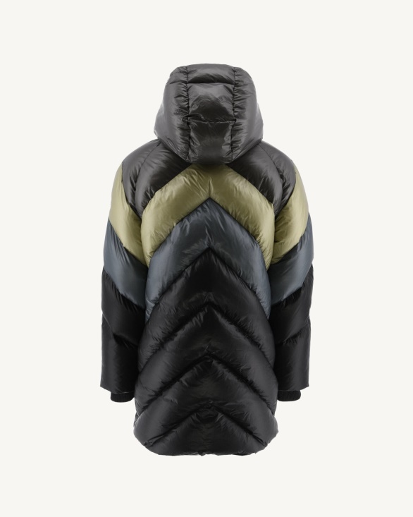 Combo Sauge Extreme Cold Hooded Down Jacket Blaze Jott UK