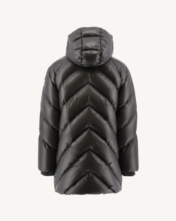 Jott UK Anthracite Extreme Cold Hooded Down Jacket Blaze