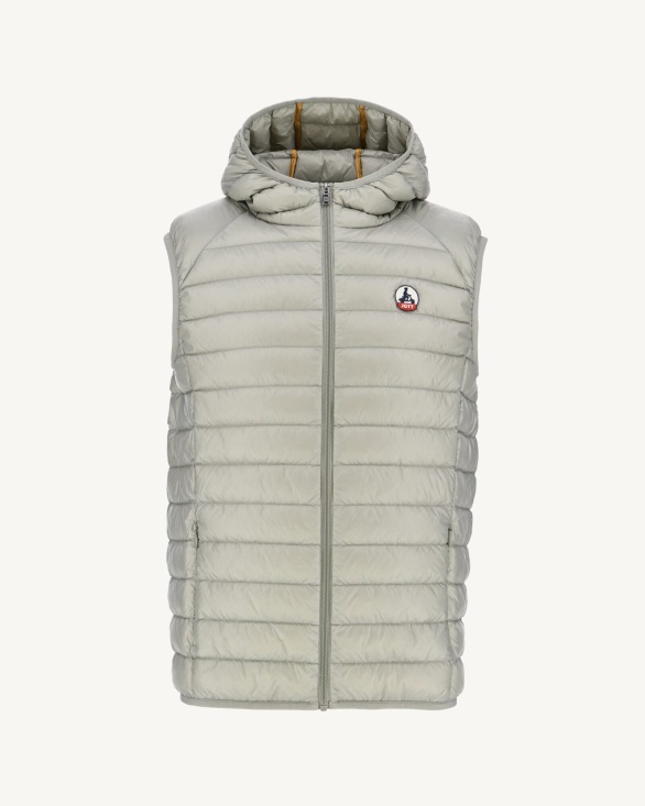 Hooded Sleeveless Down Jacket Sauge Pat Jott UK
