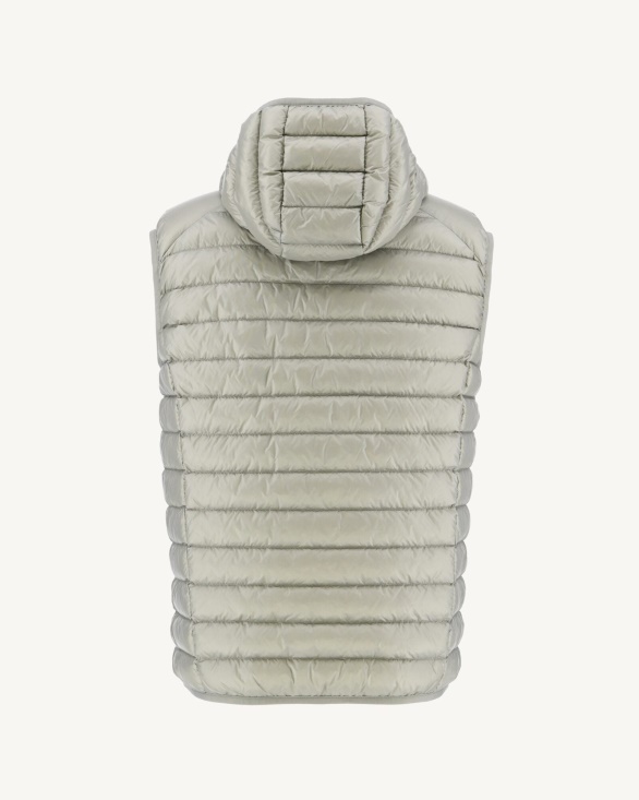 Hooded Sleeveless Down Jacket Sauge Pat Jott UK