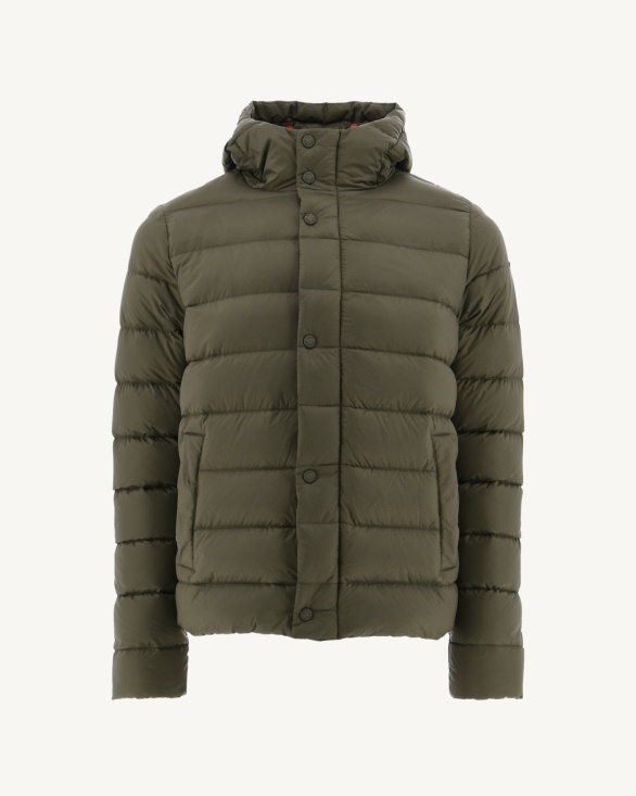 Jott UK Army Jorge Hooded Puffer Jacket