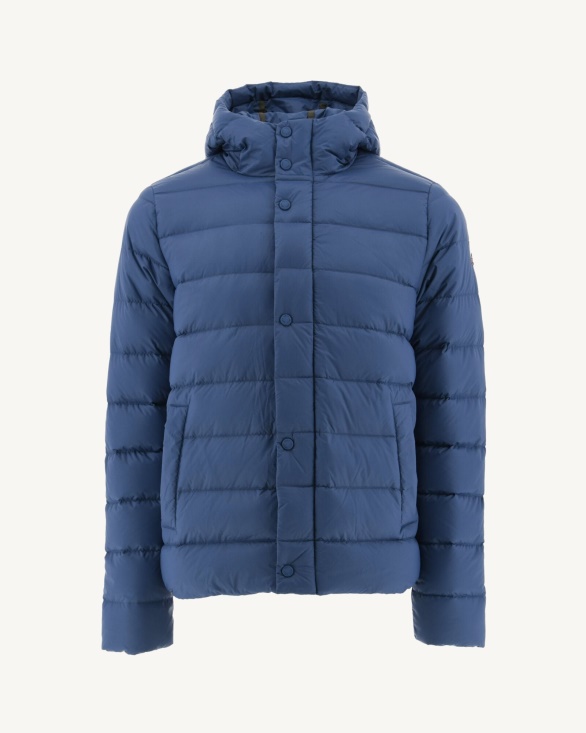 Jott UK Blue Jeans Jorge Hooded Puffer Jacket