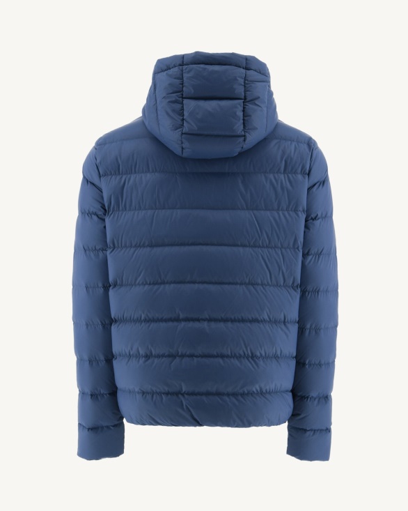 Jott UK Blue Jeans Jorge Hooded Puffer Jacket