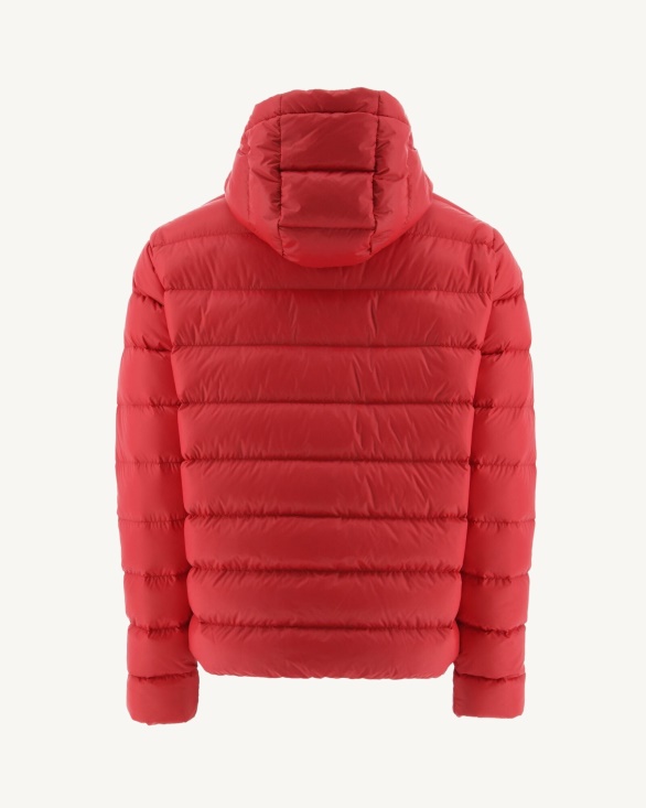 Jott UK Red Jorge Hooded Puffer Jacket