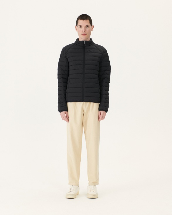 Black Aragon Lightweight Stretch Puffer Jacket Jott UK