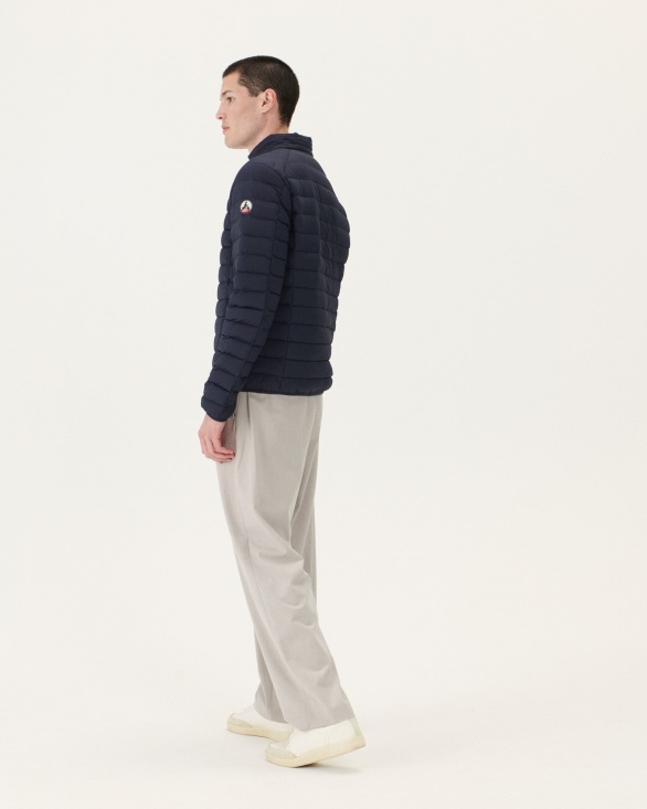 Jott UK Navy Aragon Lightweight Stretch Puffer Jacket