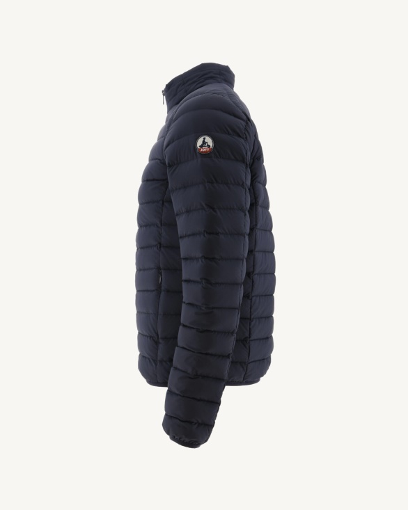 Jott UK Navy Aragon Lightweight Stretch Puffer Jacket