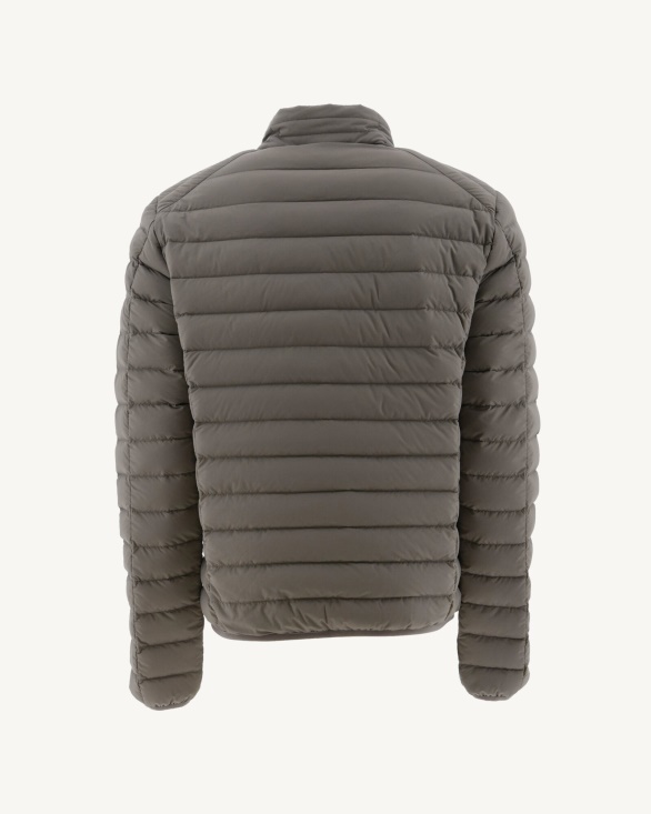 Taupe Aragon Lightweight Stretch Puffer Jacket Jott UK
